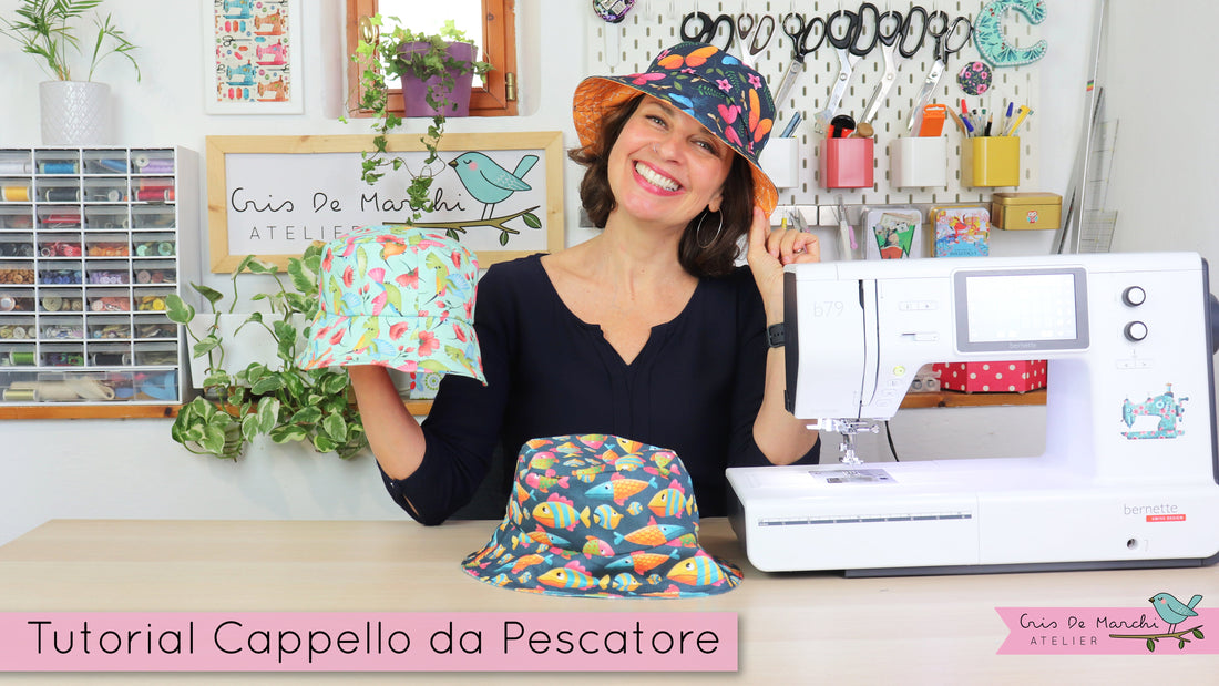 Cappello da Pescatore - Video Tutorial di Cucito Creativo