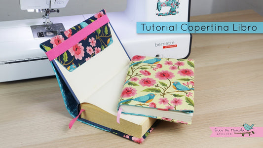 Copertina Regolabile per Libri - Video Tutorial di Cucito Creativo