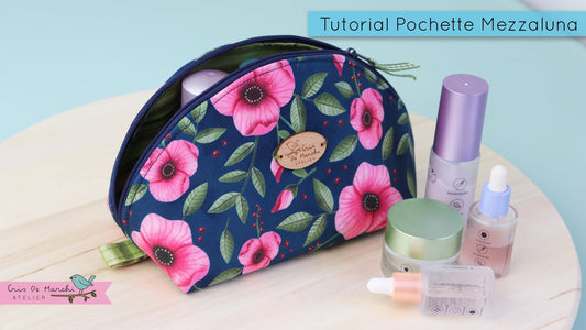 Pochette Mezzaluna - Video Tutorial di Cucito Creativo