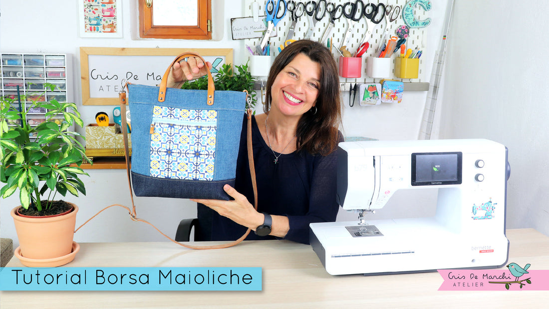 Borsa Maioliche - Video Tutorial di Cucito Creativo