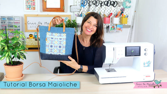 Borsa Maioliche - Video Tutorial di Cucito Creativo