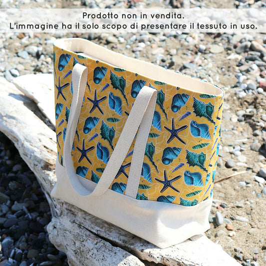 Kit Completo - Borsa Mare con Fodera e Cerniera Incassata