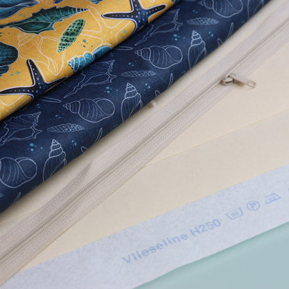Kit Completo - Borsa Mare con Fodera e Cerniera Incassata