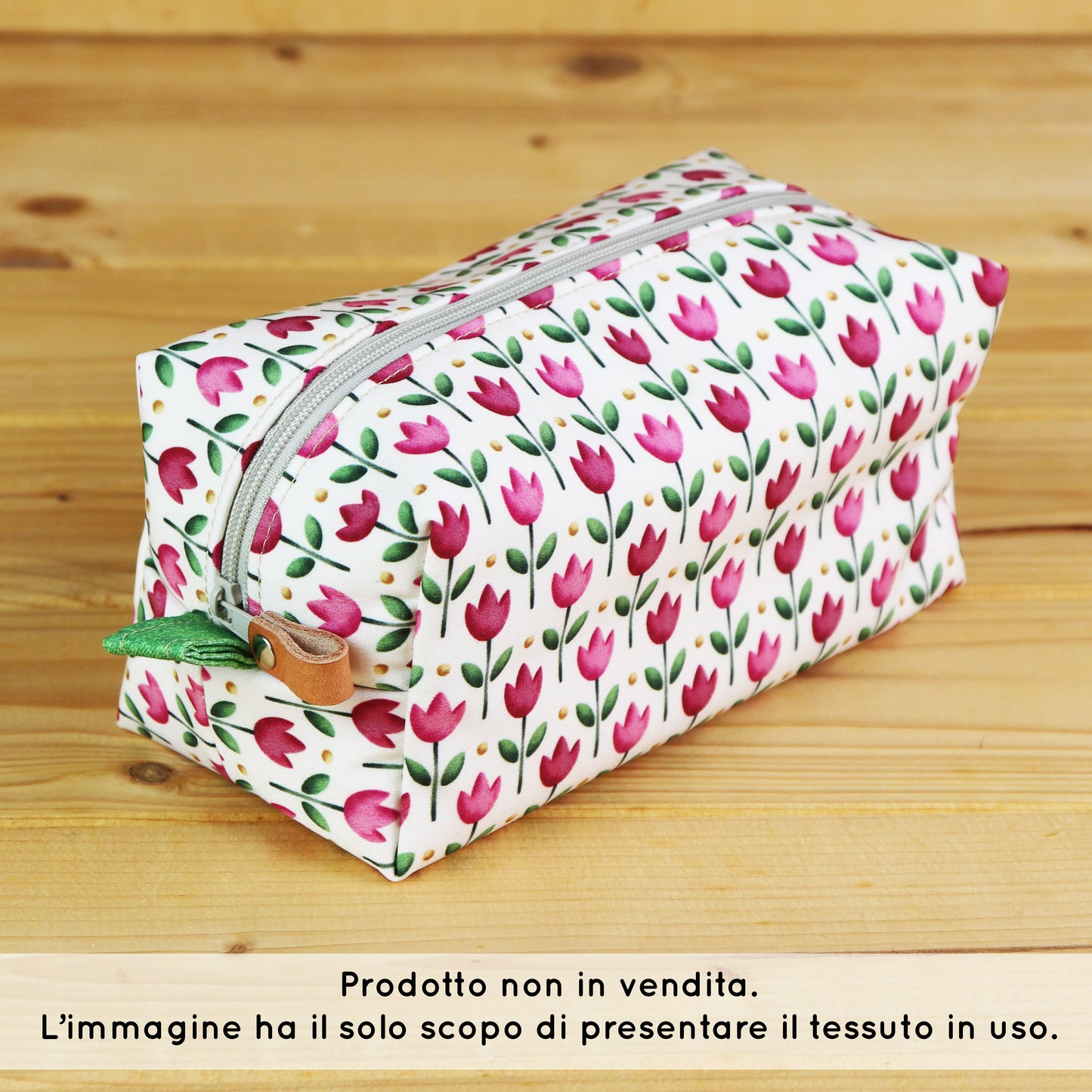 Tessuto SOFTSHELL impermeabile: Tulipani rosa su sfondo giallo chiaro